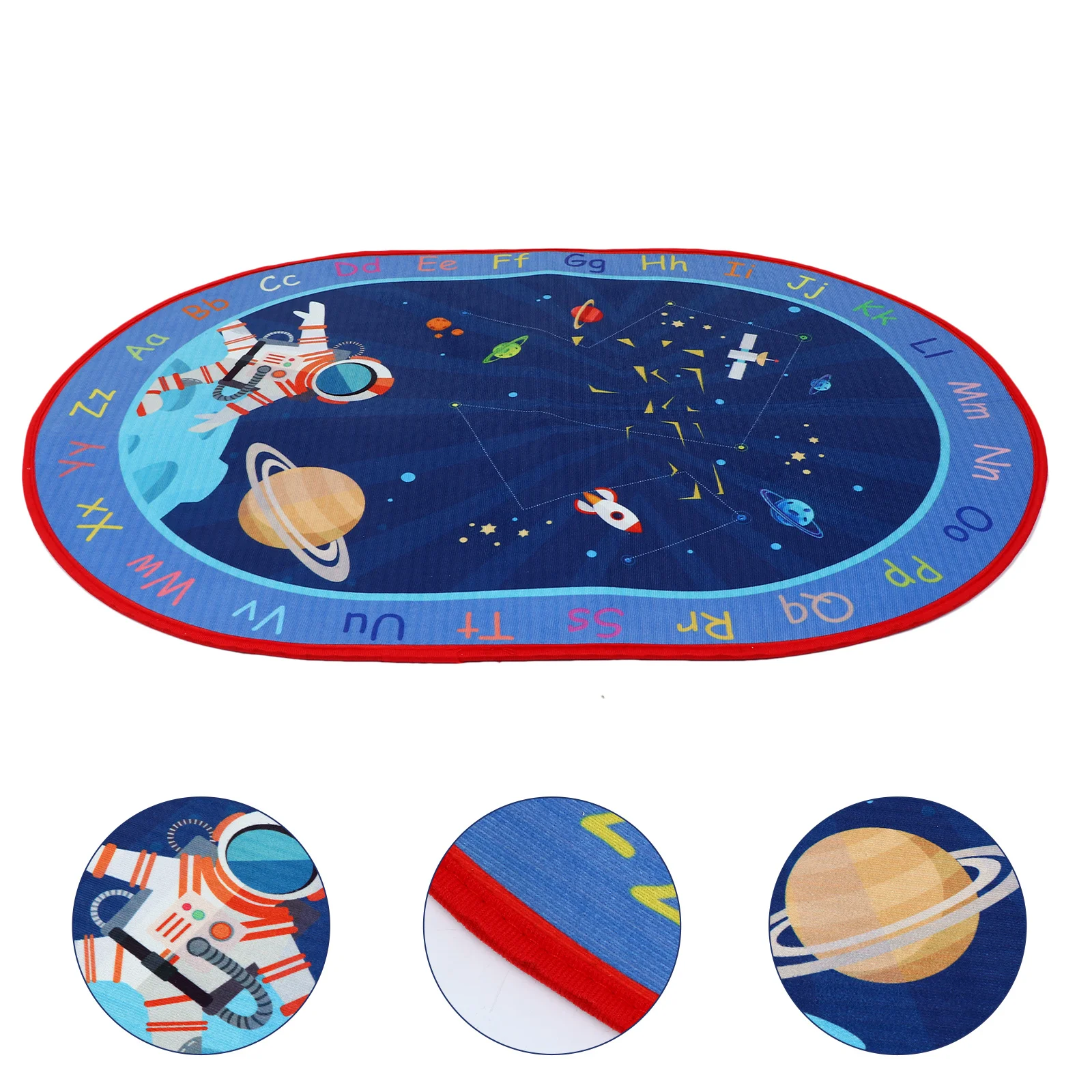 

1Pcs Baby Crawl Rug Cartoon Printing Colorful Educational Floor Mat Soft Baby Area Rug Kids Game Mat for Bedroom Living Room