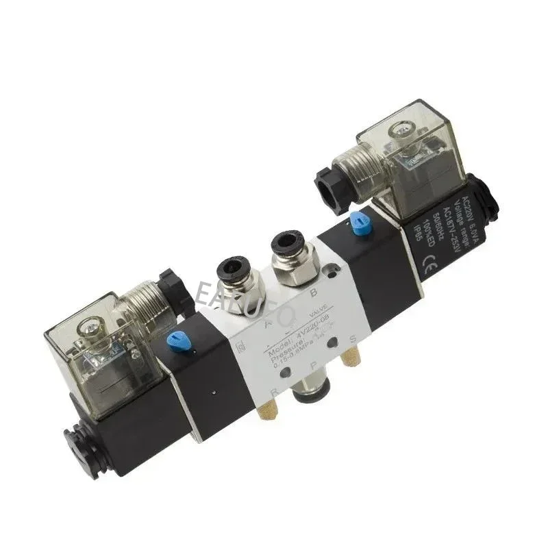 4V Series Solenoid Valves 4V120-06 4V220-08 4V320-104V420-15 DC24V Complete Models