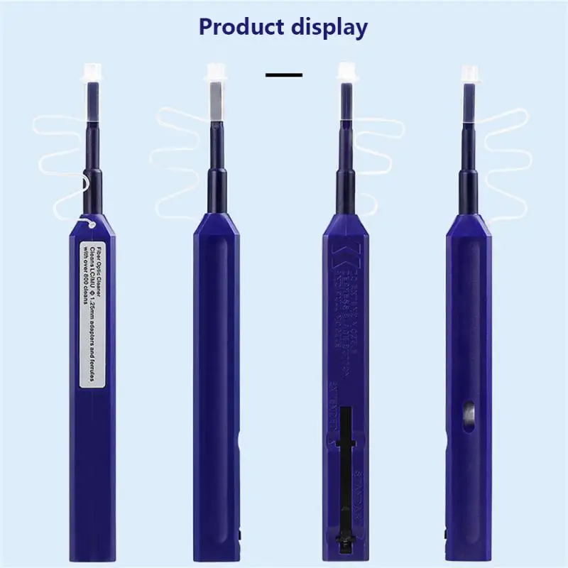 2.5mm Fiber Optic Cleaning Pen LC/ 1.25mm One-Click Cleaning Fiber Cleaner Tools Optical Fiber Connector Cleaner