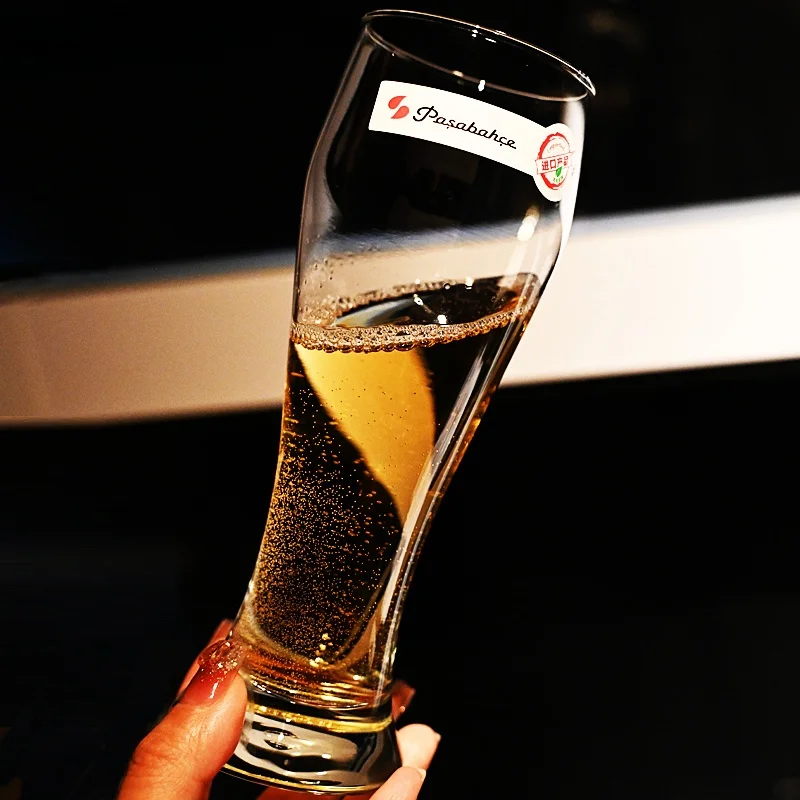 Premium Craft Beer Glass Cup Wheat Beer Juice Drink Cold Beverage Commercial Use Cola Cup Kitchen Dining Table Utensils view 3