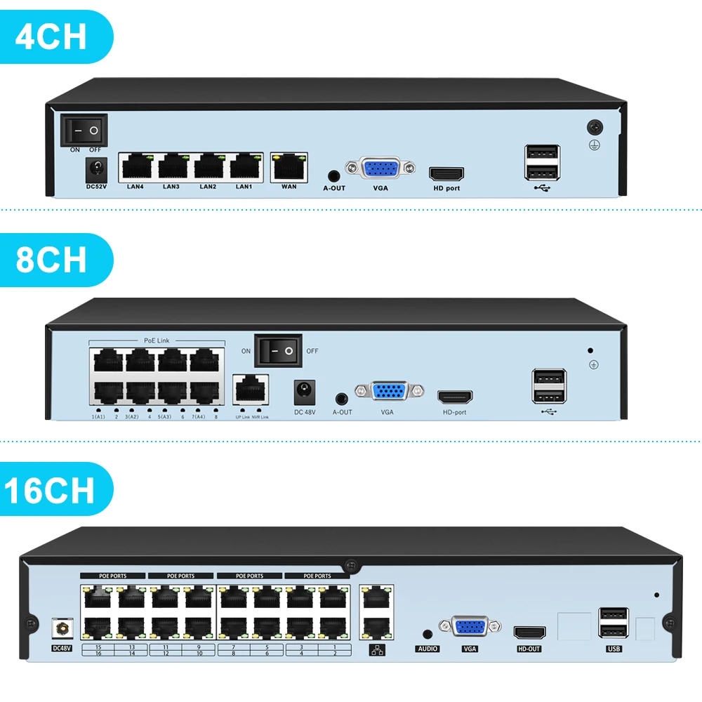 Imagem -06 - Poe Nvr 8mp Poe ru