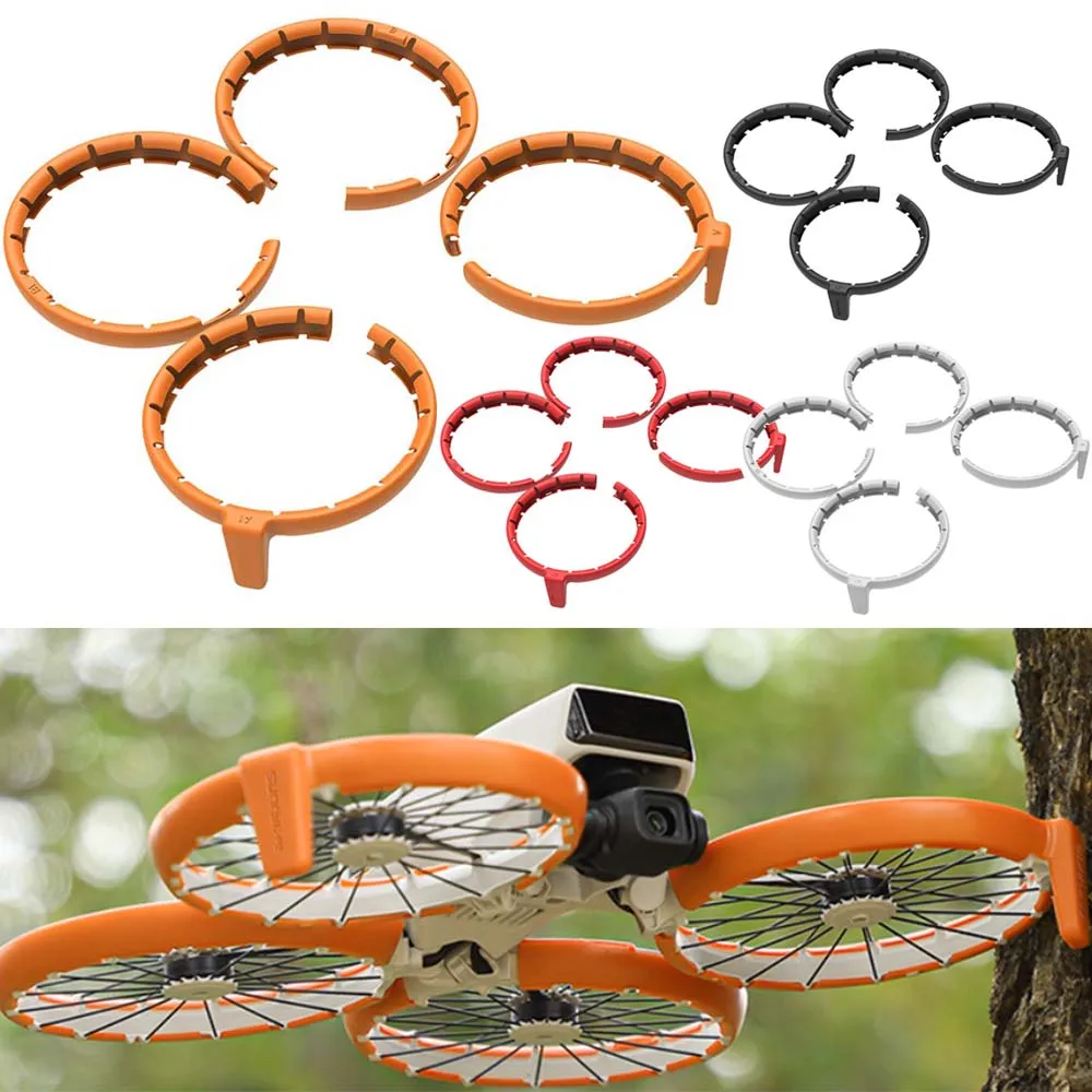 

For DJI FLIP Protector Bumper Prop Protective Cover Scratch Resistant Ring Drone Wing Arm Propellers Protector