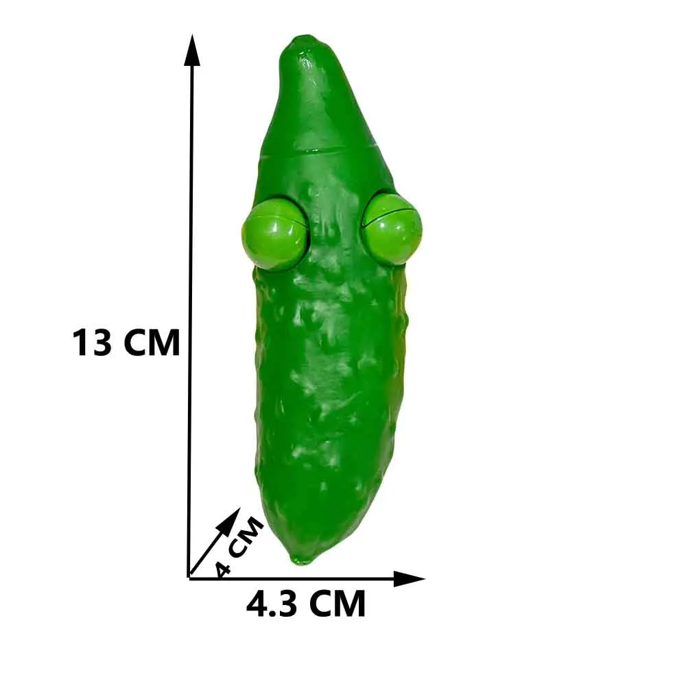 Jouet créatif de simulation de concombre de légumes pour enfants, jouet de parodie, nouveauté, drôle, à presser, souligné, Charleroi Eve Farces