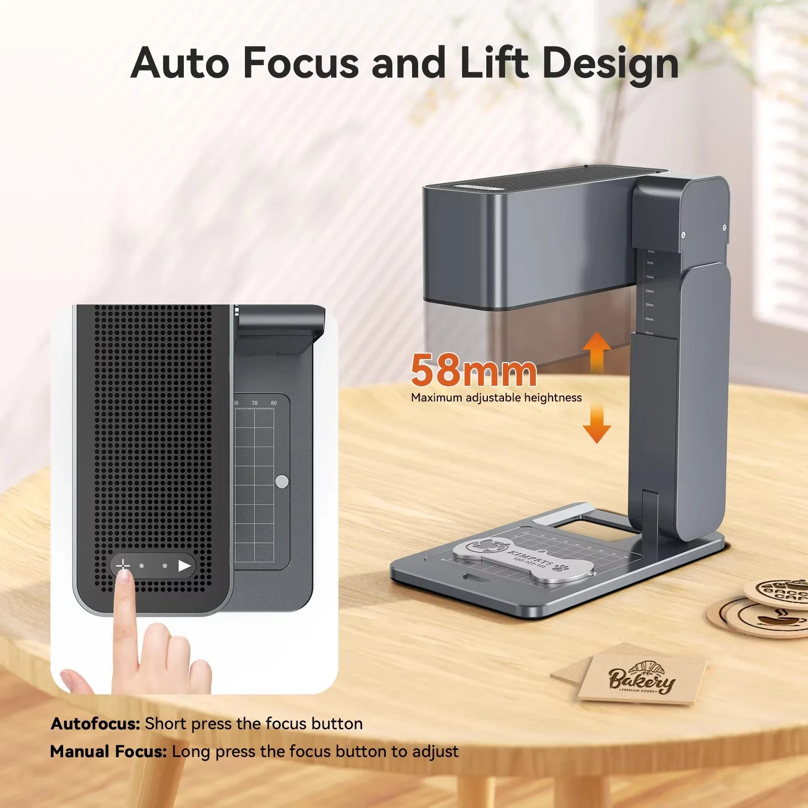 

WAINLUX Z3 Super Strong Combined Small Portable 5W Mini Desktop Model Engraving Machine on Metal Engraving Machine