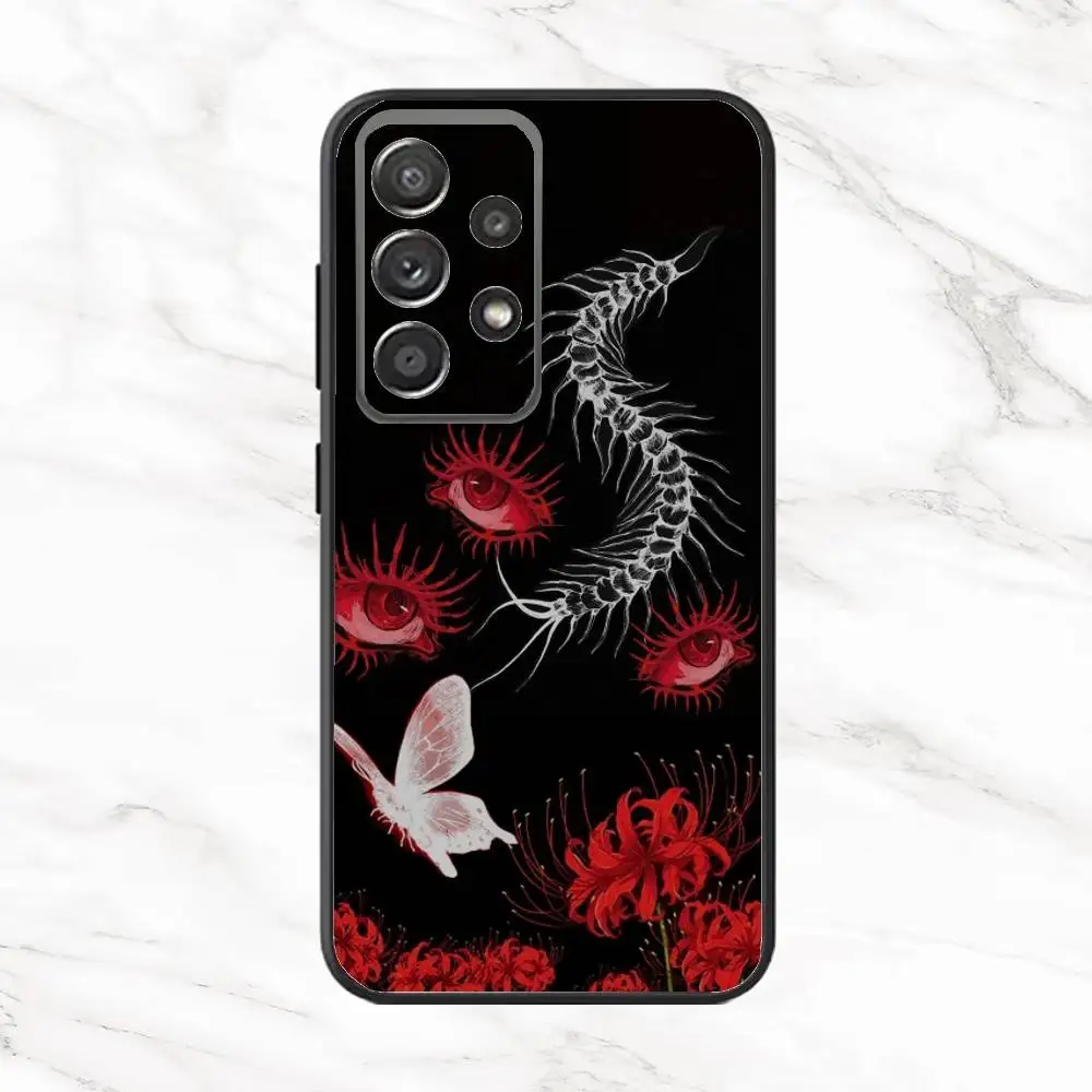 حافظة لهاتف Rapper E-Eazy E لهاتف سامسونج S25، S24، S21، S22، S23، S30، Ultra، S20، Plus، Fe، Note، 10,9,5G غطاء أسود