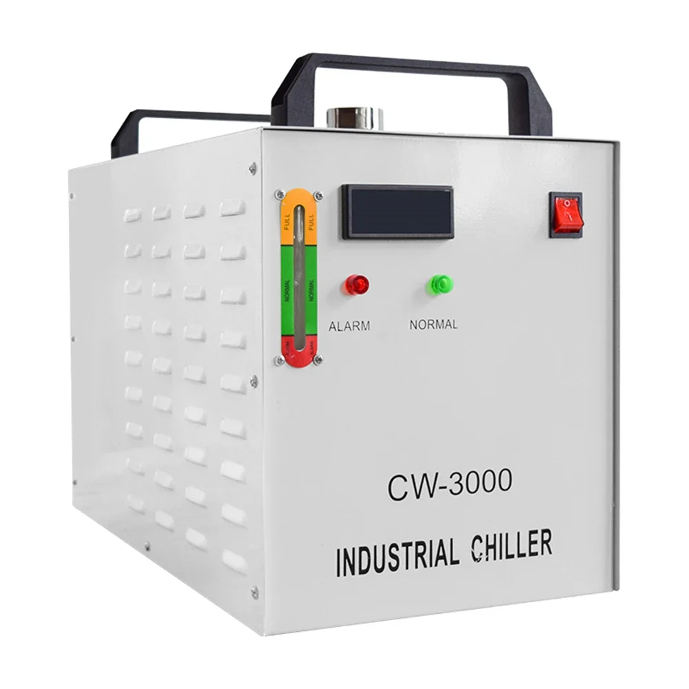 

CW-3000 Thermolysis Industrial Water Cooler Chiller 9L Cooling Tank Machine