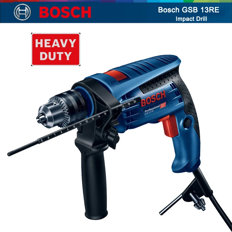 Bosch GSB 13RE Multi-function Impact Drill 650W 220V Professional Electric Drill For Wood Metal Plastic Tile Concrete and Brick