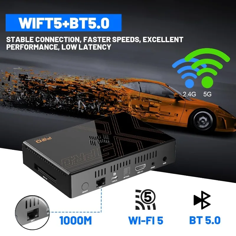 وحدة تحكم ألعاب Super Console X5 PRO Retro مع 16000+ ألعاب، وحدة تحكم محاكاة مع نظام الألعاب والتلفزيون، شريحة الصخور RK3588S، 8K UHD O #6