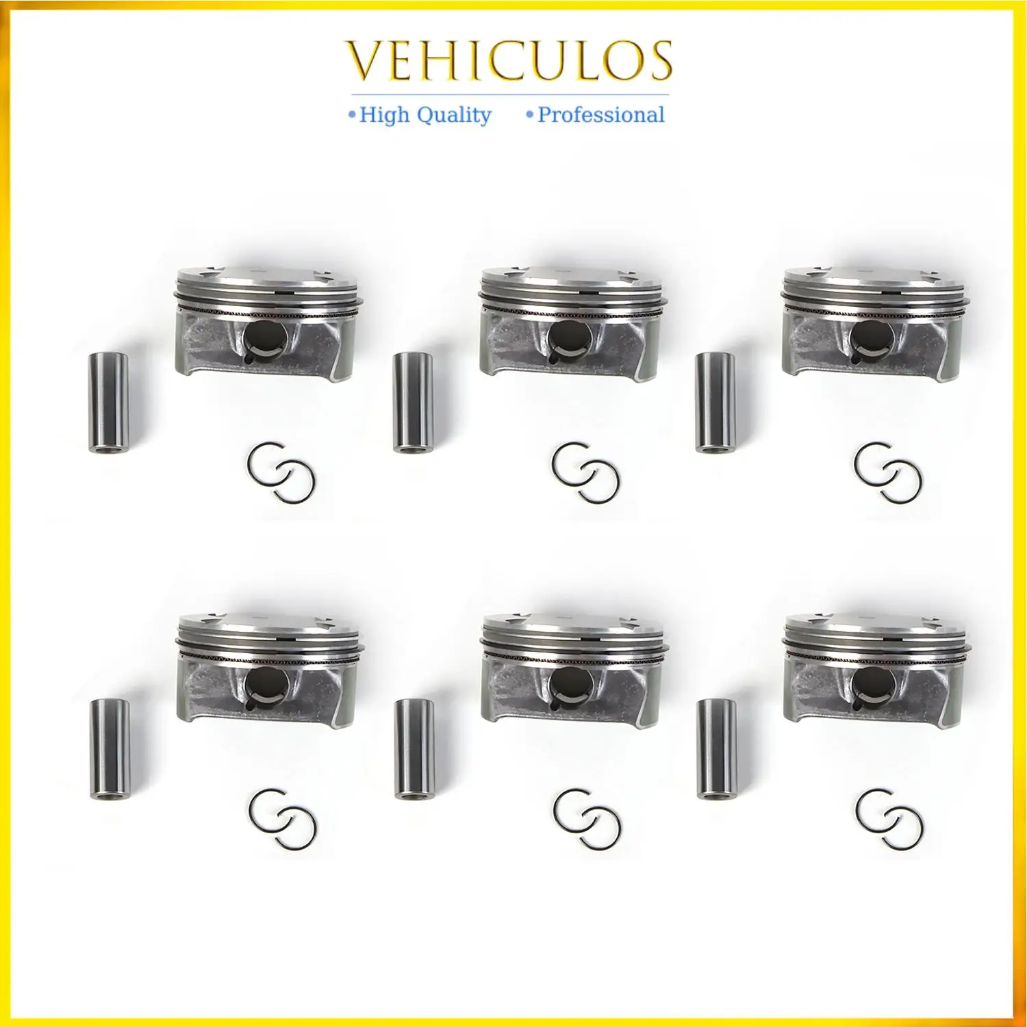 1set M272 M273 92.9mm Φ22mm Piston & Ring 2720308917 2720309717 For Mercedes Benz CLK350 CLS350 C350 E350 GL450 3.5L V6 4.7L V8