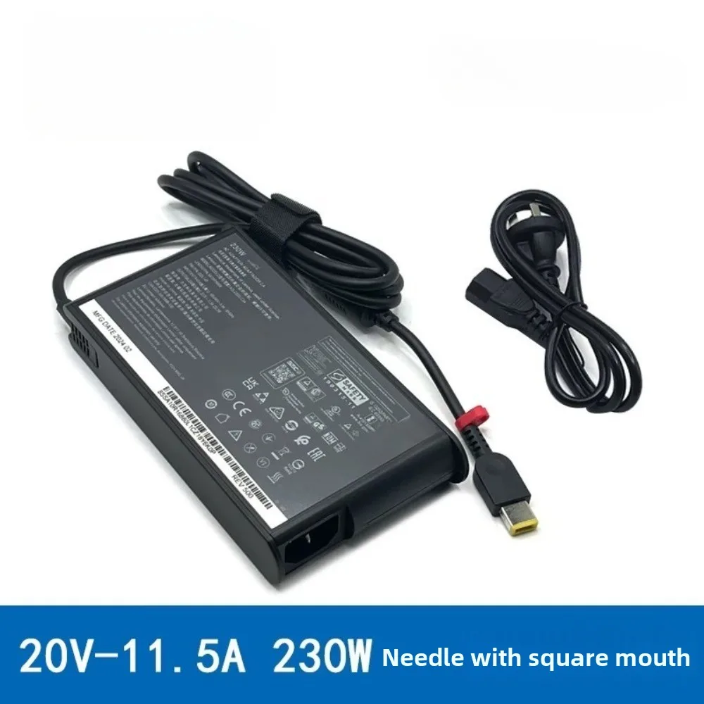 

For Lenovo USB PIN AC Laptop Charger Adapter 20V 11.5A 230W for Y740 Y920 Y540 P50 P70 P71 P72 P73 Y7000P Y9000K A940 00HM626