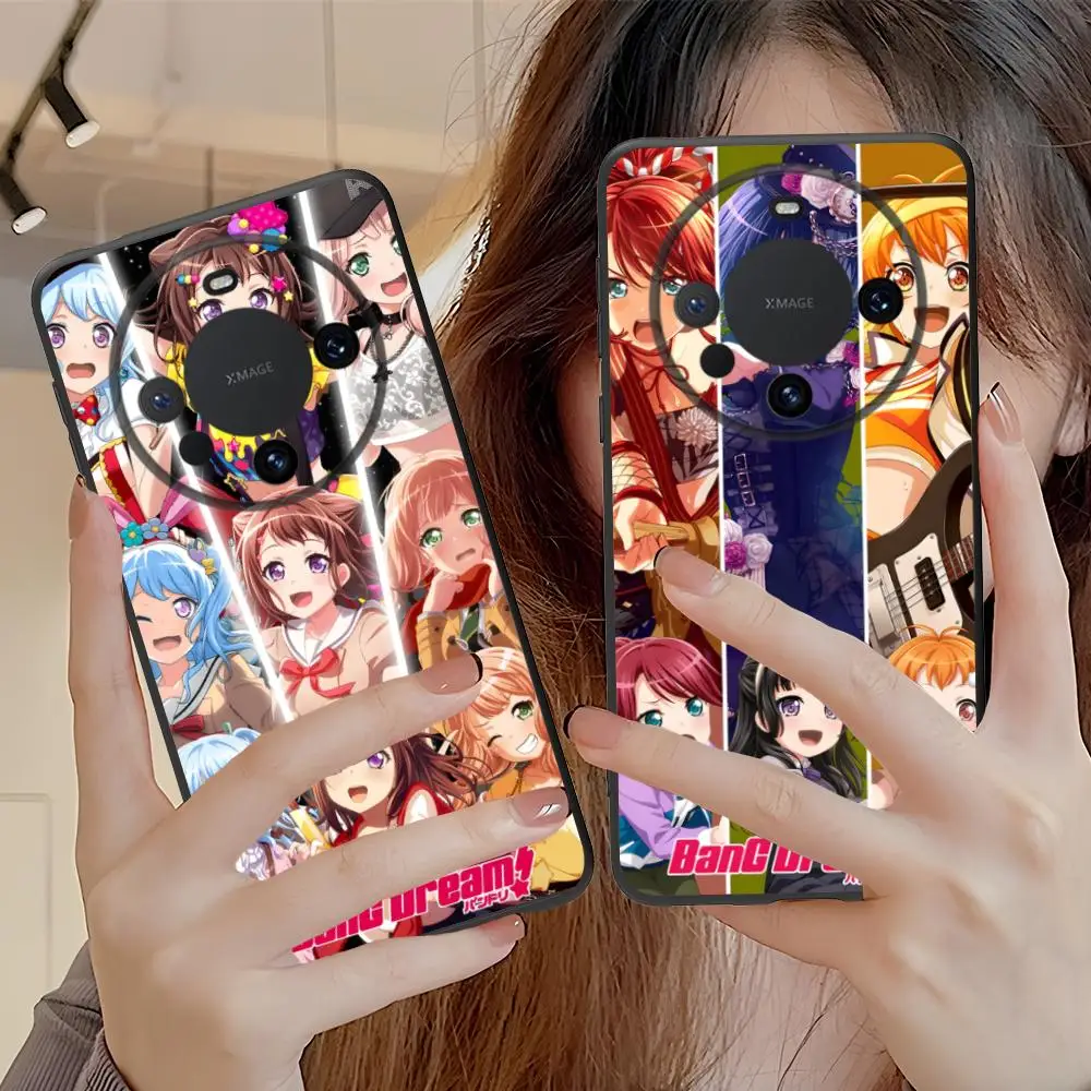 

Модный чехол для мобильного телефона BanG Dream для Huawei Mate 60 50 40 30 20 10 Pro Plus Lite E 5G, черный, роскошный, для смартфонов