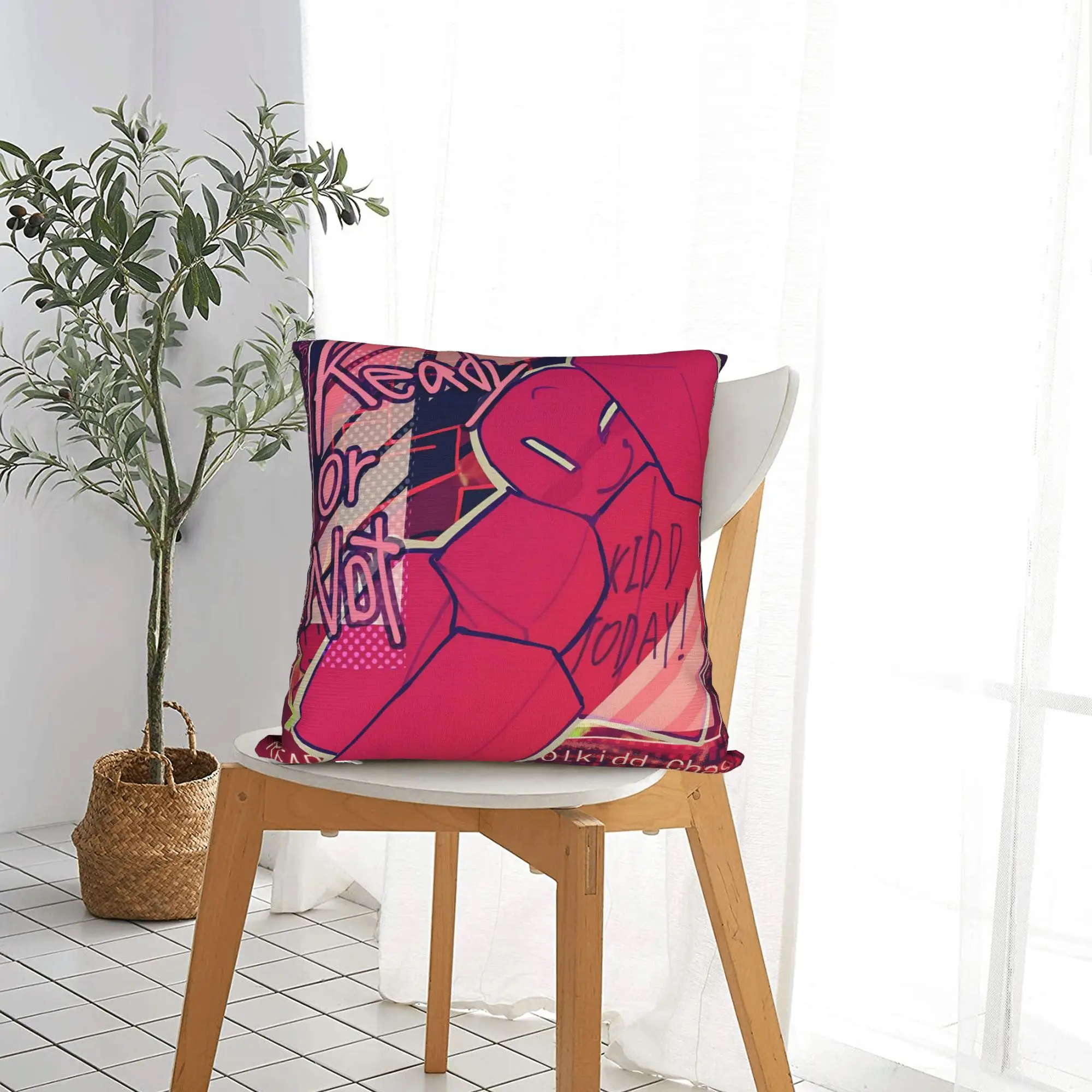 Team C00lkidd Join Today Pillow Case  Retro Trendy Pillow Cover Print Pillowcases For Sofa Home Decor