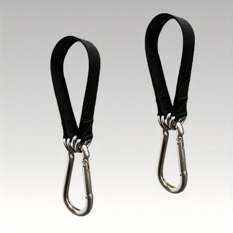 Durable Camping Hammock Slings Featuring Safety Locks, Ideal for Various Outdoor Swing Hammock Accessories in Amusement Parks.