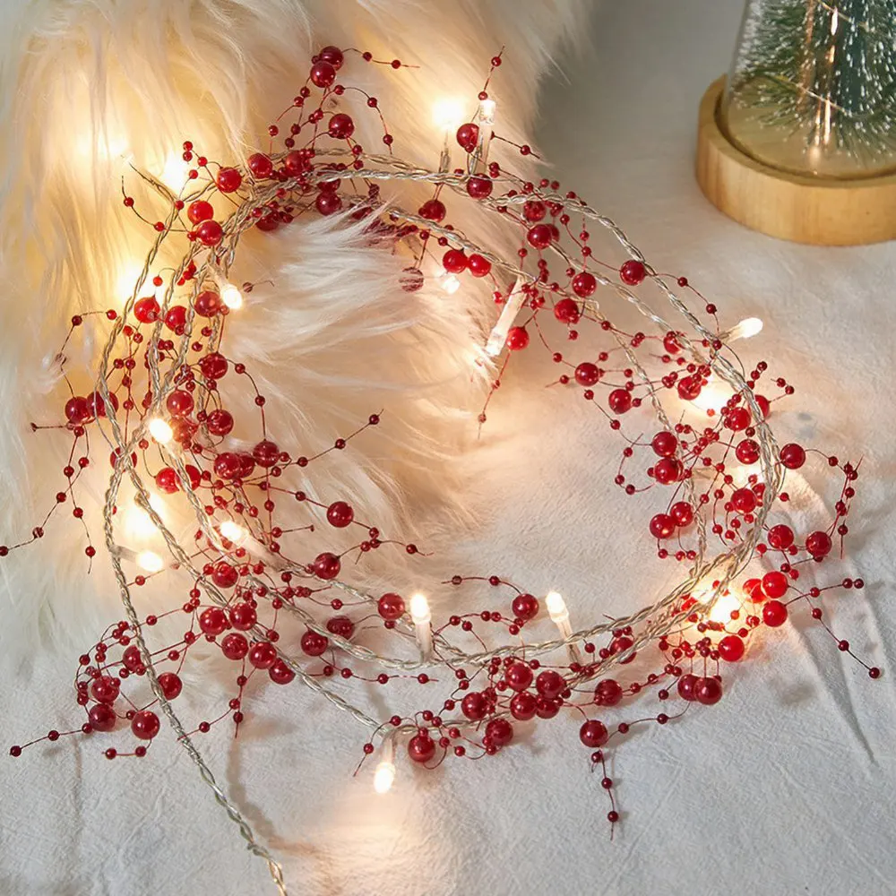 2M LED Fairy Lights Garland Led Festoon Curtain Lamp Wall Door Windows Hanging String Lights Christmas Decoration for Home Decor