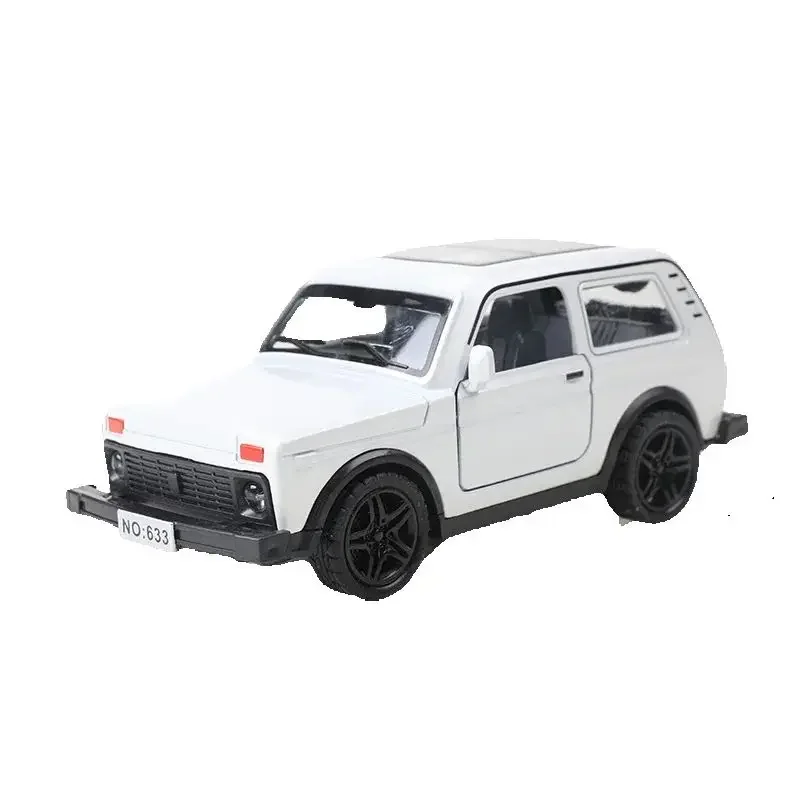 لعبة سيارة مصنوعة من خليط معدني للأولاد بتصميم ثلاثي الأبواب للأطفال، نموذج سيارة محاكاة للعب الأطفال