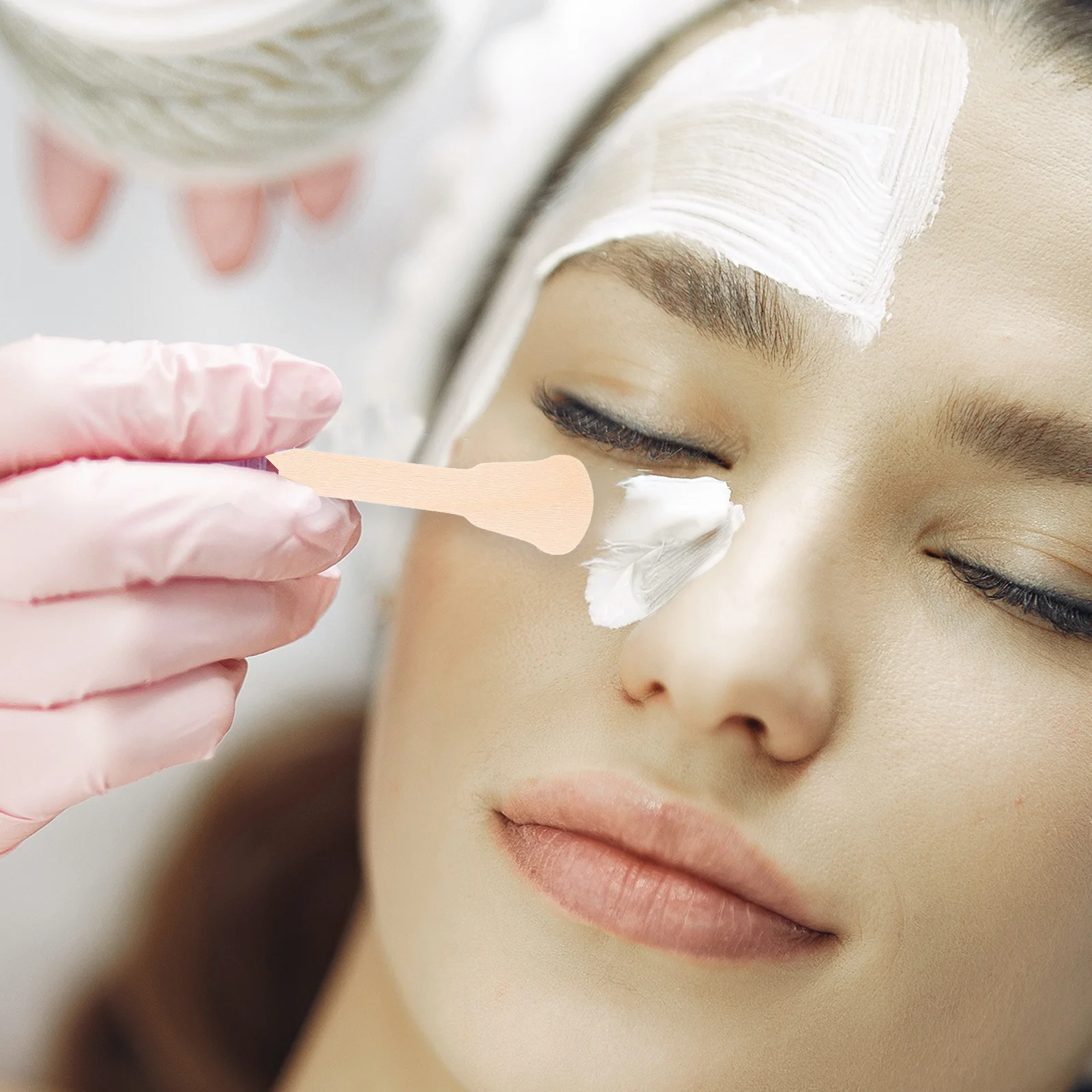 150 قطعة من أدوات تطبيق شريط شمع الجسم من مادة ممتازة لإزالة الشعر والعناية بالجمال وأداة شمع شعر الجسم #4