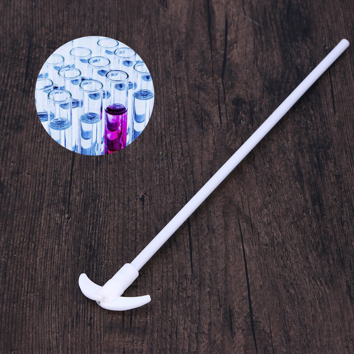 

250ml 280mm Polyethylene Stir Bar Ptfe Stirrer High Toughness Non-Adhesion Stirring Paddle for Lab Use Stir Bar