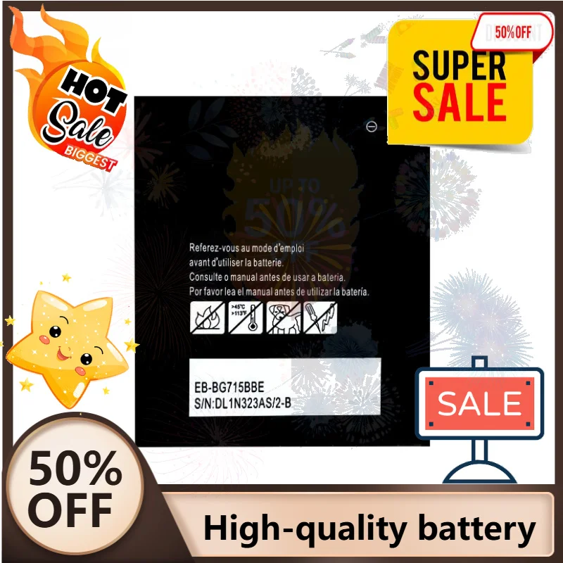 SWZY New 3000mAh 4050mAh 4500mAh EB-BG525BBE EB-BG715BBE EB-BG736BBE For Samsung Galaxy Xcover 5 Xcover Pro Xcover6 Pro Battery