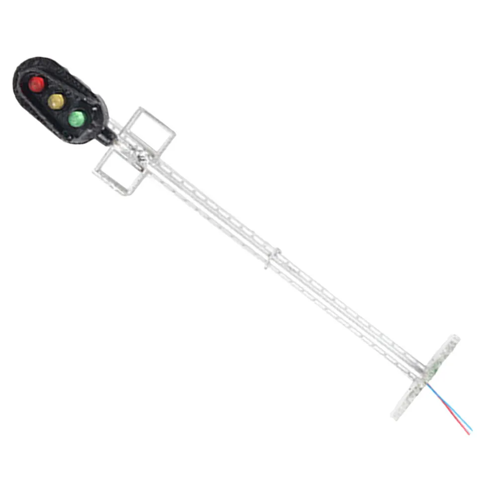 

Miniature Traffic Light Signal for Train Track Models Architectural Layouts Mini Scene Decor Sand Table Landscape DIY Simulation