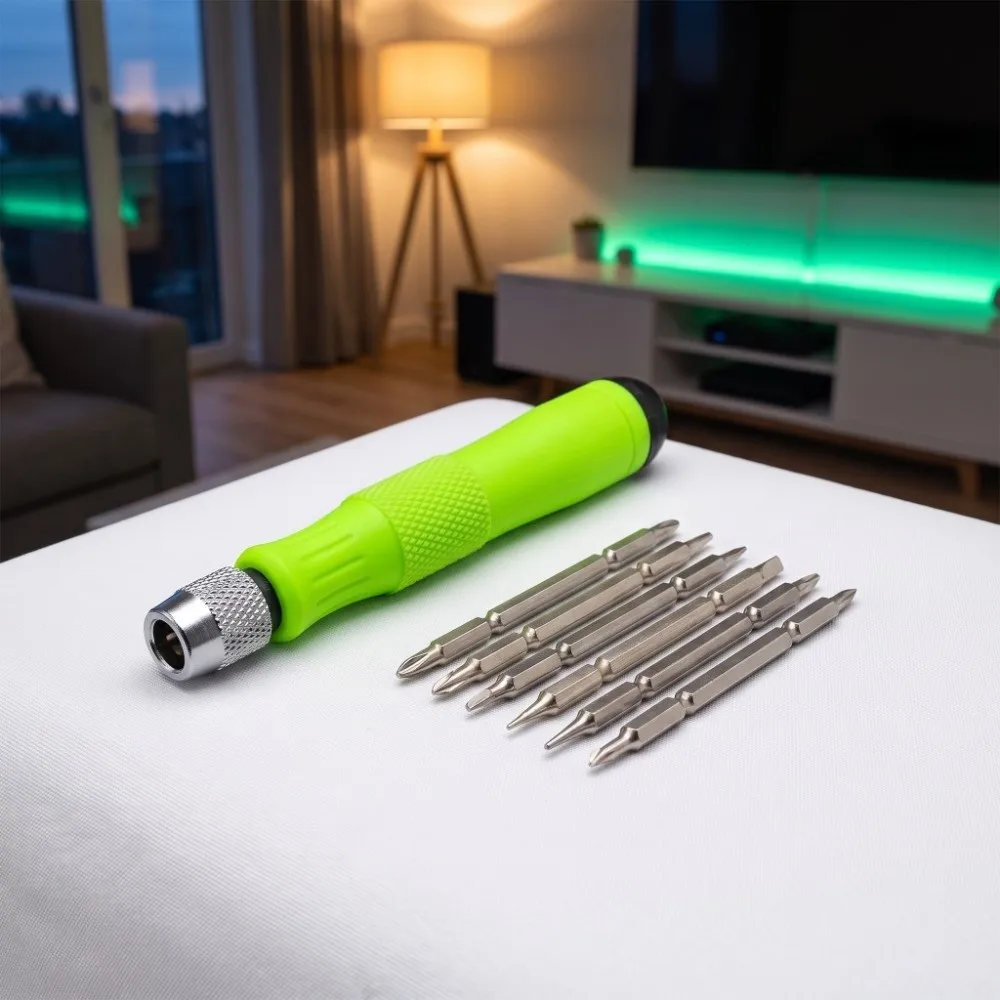 Green Multi-function Precision Screwdriver Set Steel Length 11cm Mobile & Laptop Repair Driver Kit