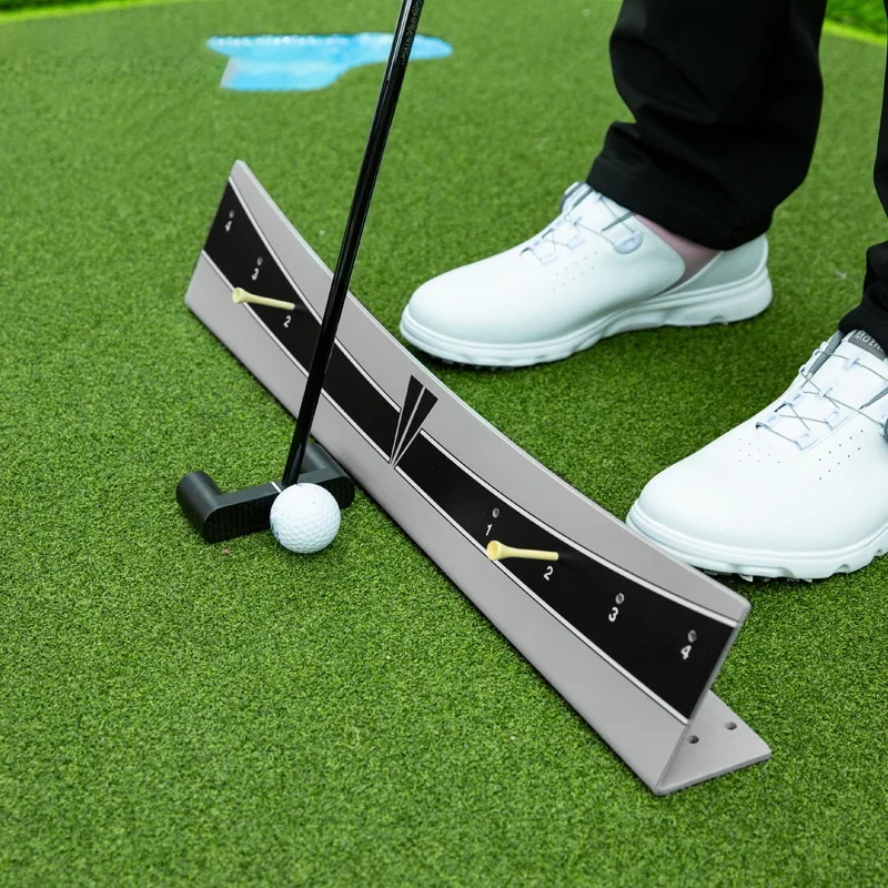 Golf Putter Trainer Putter Track Balance Exerciser Putter Board Calibration Putter Track