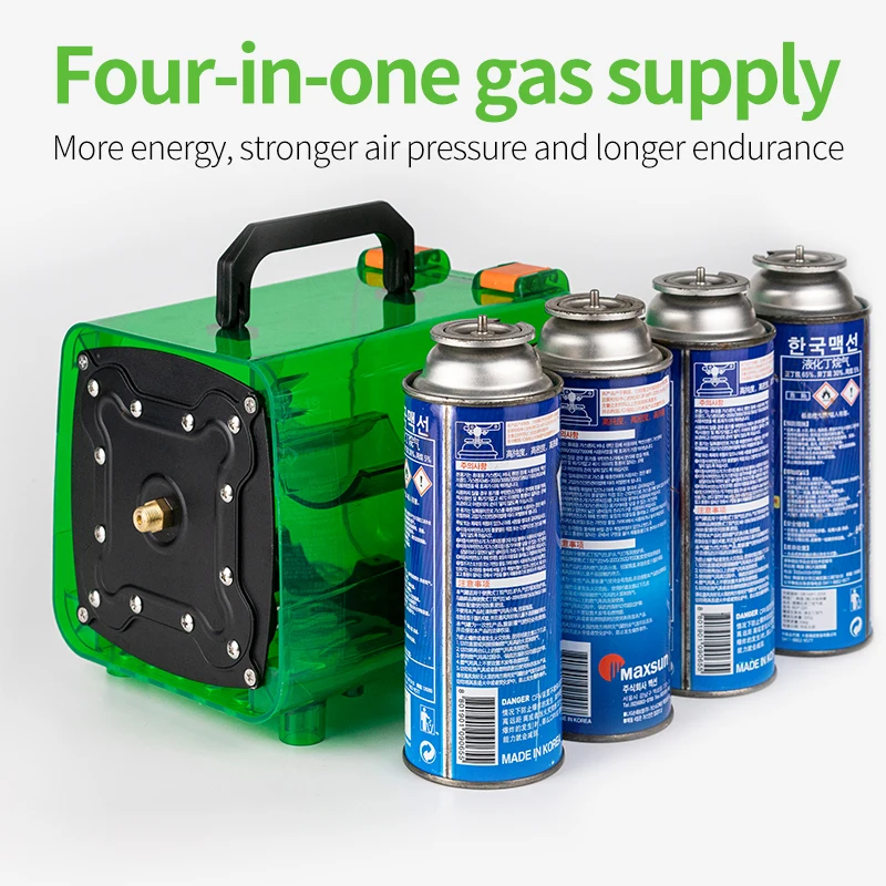 

BRS Открытый Путешествия Кемпинг Пикник Энергетический Склад 4 в 1, выход Газовый баллон с пропаном Централизованный блок Контейнер для бутылок BRS-Q5