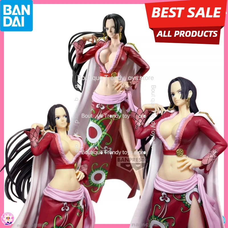

Bandai Original Banpresto Anime ONE PIECE Grandista Boa Hancock PVC Action Figure Collectible Model Toy Gifts