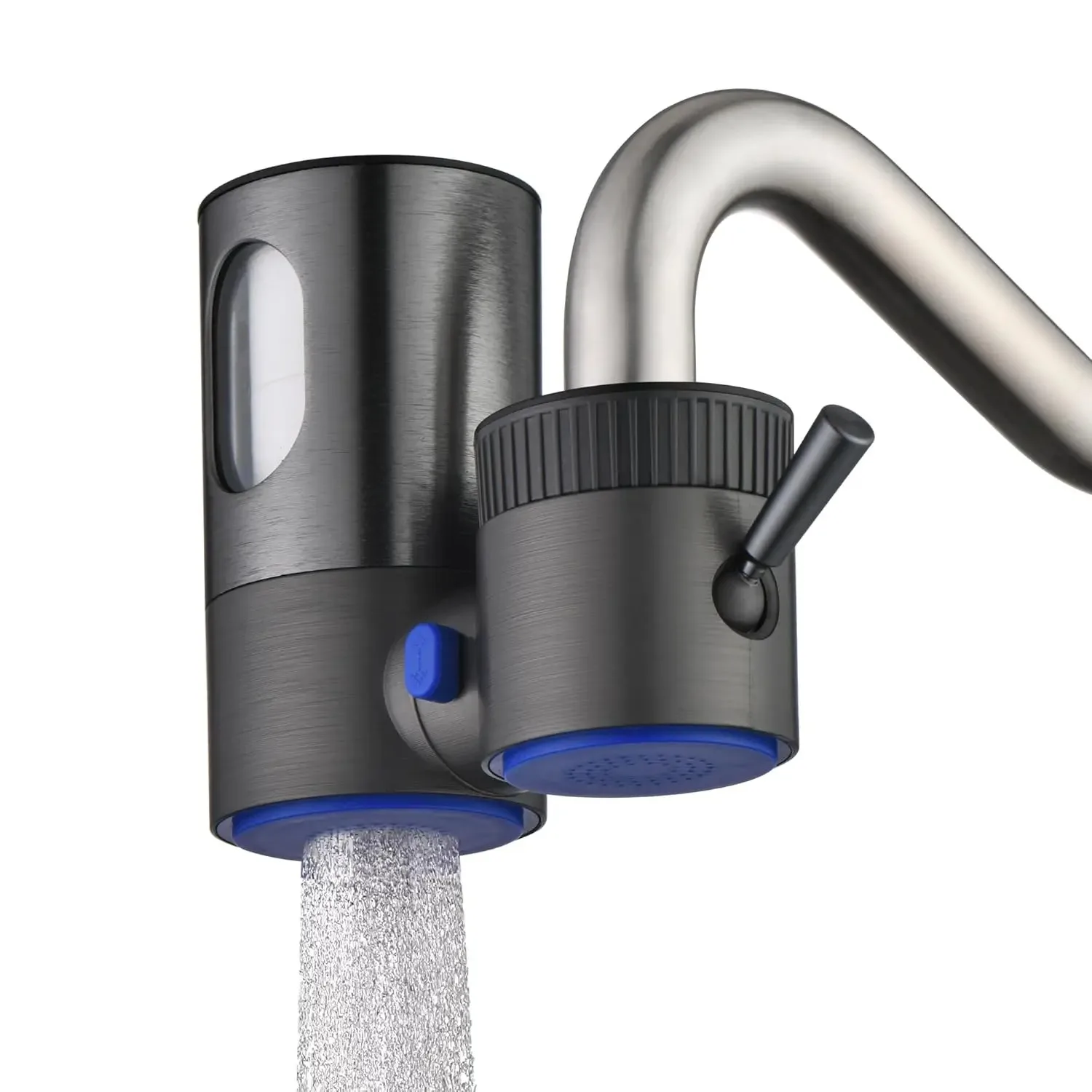 Lead-Reducing Sink Water Filter Tool-Free Installation Removes 99% of Chlorine & Heavy Metals for Purified Water