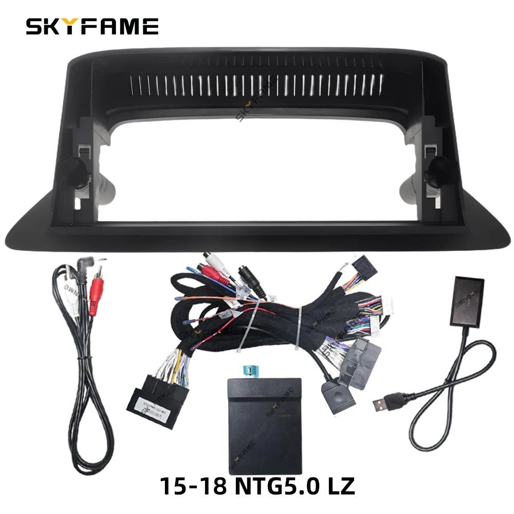 

SKYFAME Автомобильный 12,3-дюймовый адаптер в рамке Canbus Box Android Радиоприборная панель Комплект монтажной панели для Benz CLS W218 X218 C218