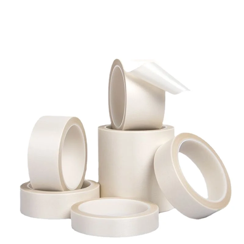 3-170mm width Tefln PTFE white insulating friction resistant 300℃ high temperature special tape multi-width customization B-4163