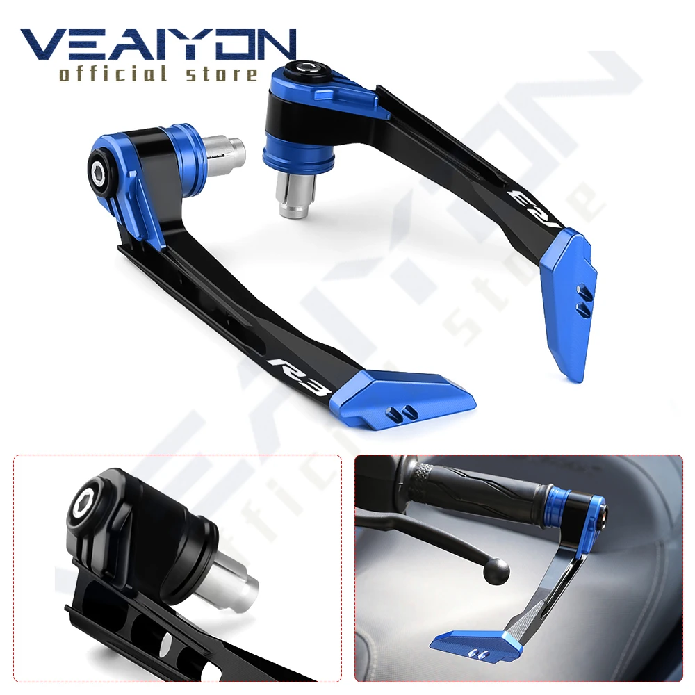 

Для YZF R3 YZFR3 YZF-R3-2023 2024 2025 круглый год аксессуары для мотоциклов алюминиевый защитный чехол для тормозного руля сцепления