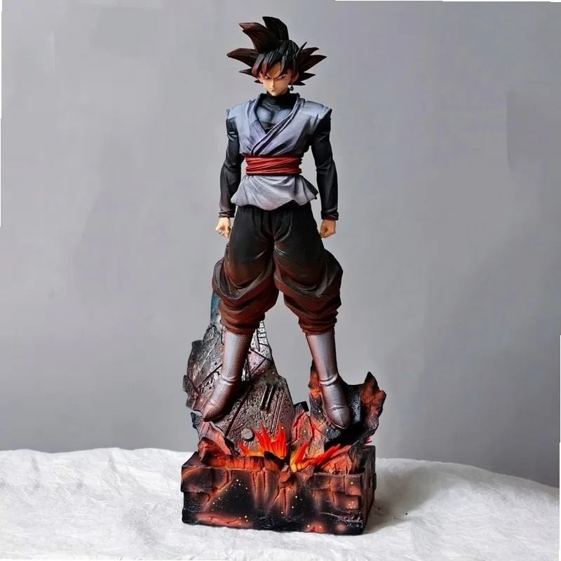 Super Saiyan Rose Goku Black Zamasu Standing Statue Scene Model Ornament Boxed Figure Collectible