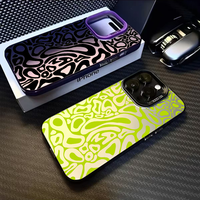 Formula 1 L-Lando Norris Phone Case For IPhone 16 15 14 13 12 11 Pro Max Black Purple Matte Laser Metallic Aurora Funda