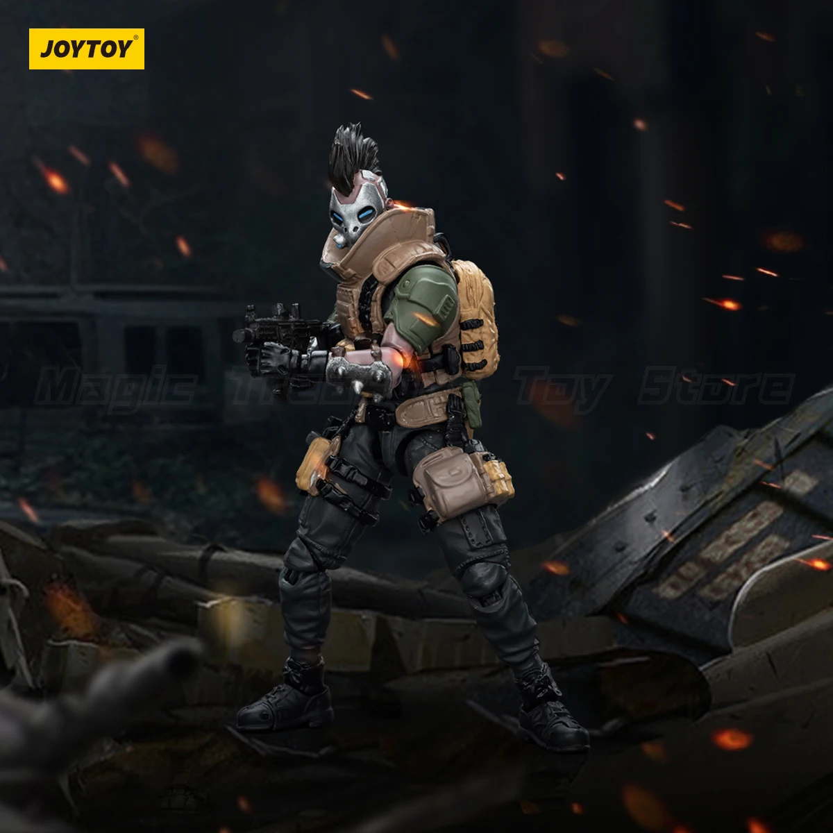 【มีสินค้าในสต็อก】JOYTOY ชุดโปรโมชั่น Hardcore Coldplay Army Builder ฟิกเกอร์โมเดลของเล่น แอคชั่นฟิกเกอร์ขนาด 1/18