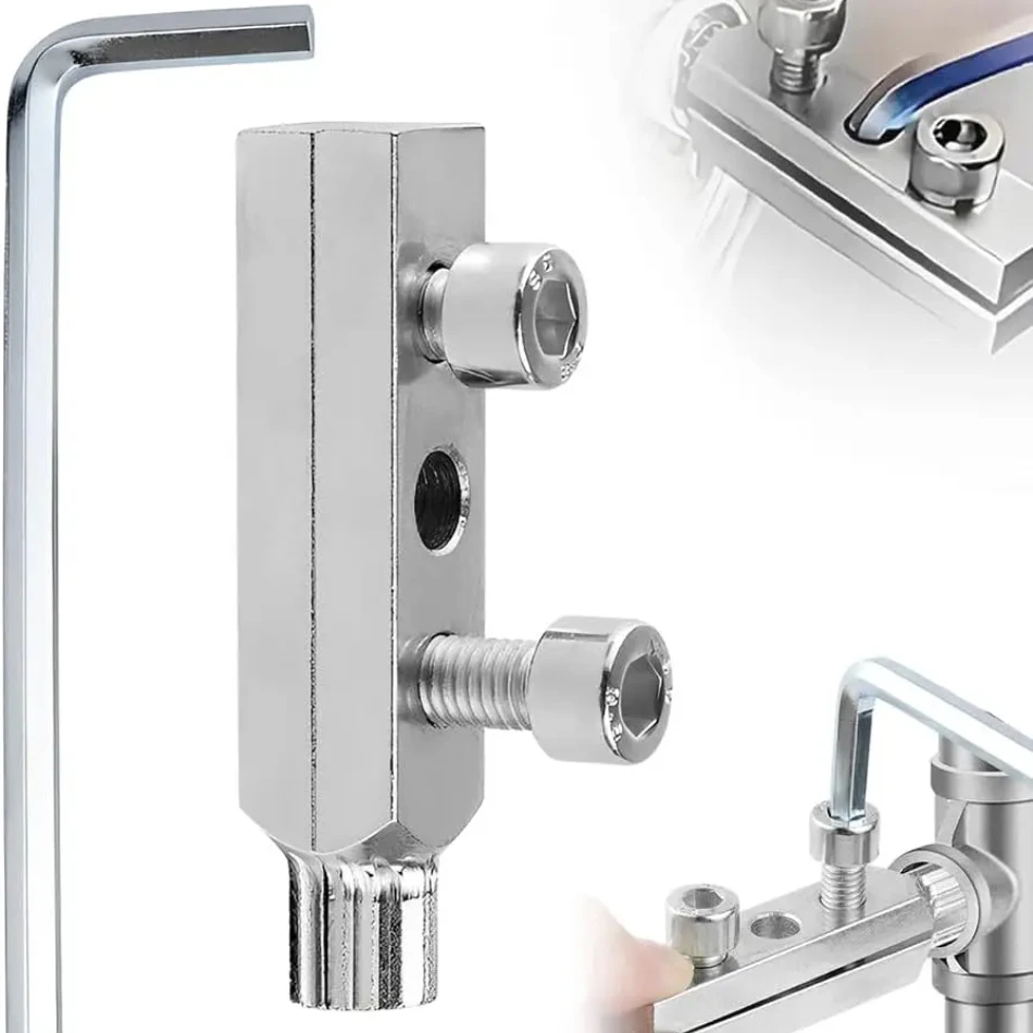 

Faucet Angle Valves Broken Wire Extractor Set Damage Screw Extractor Remover Universal Angle Valve Wire Stripped Screw Extractor