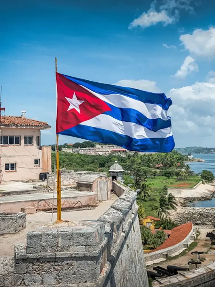 

JimonFlag Cuba Flag Banner 90X150cm Hanging polyester Cuban National Flags For Decoration