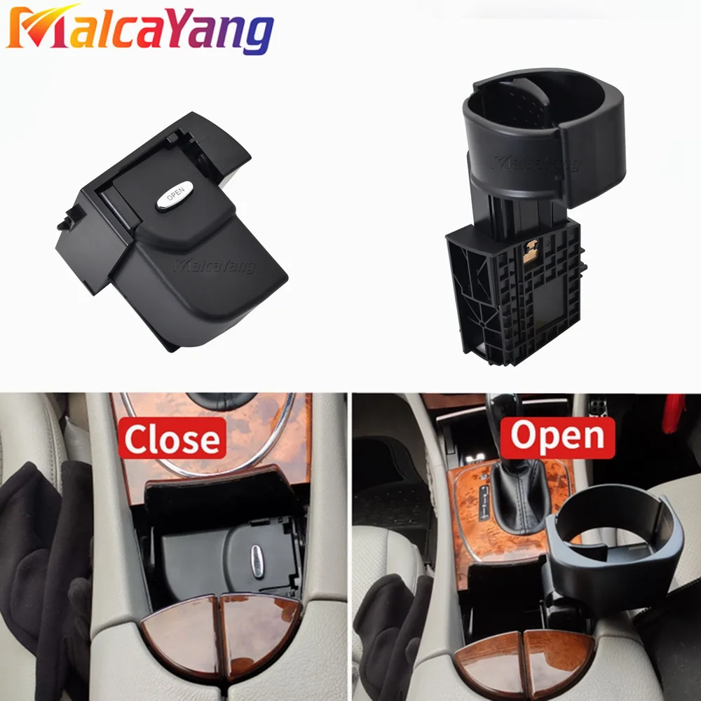 

For Mercedes W203 Center Console Drink Water Cup Holder For Benz C Class Drink Stand Beverage holder C200 C230 C300 2036800879