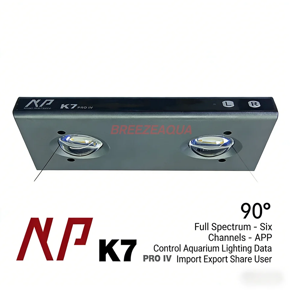 NP K7 PRO IV 100W Noopsyche LED Aquarium Light for Coral Reef SPS