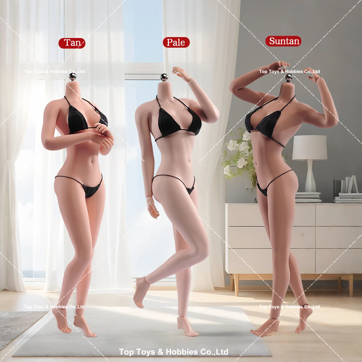 AB001 1/6 femme gros seins corps sans couture squelette en acier Flexible 12 ''corps de figurine de soldat avec pieds amovibles