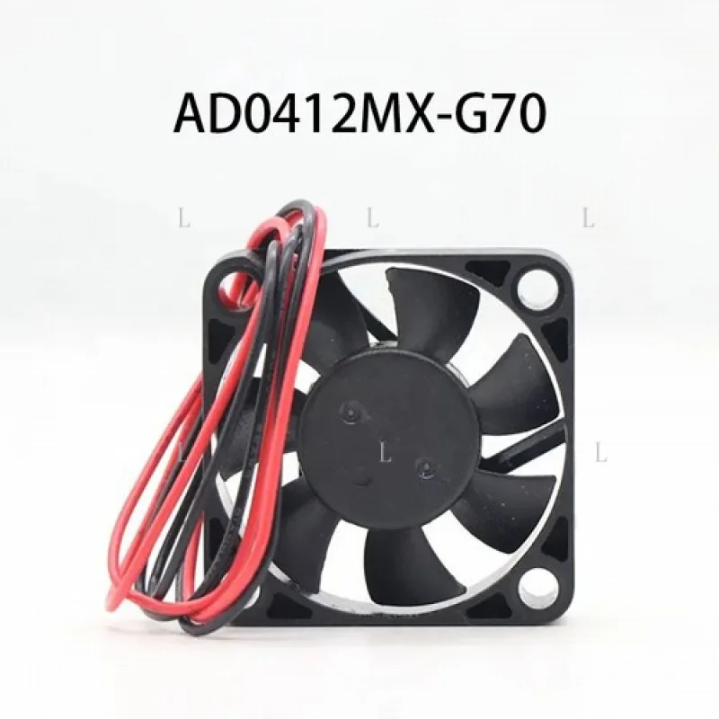 L AD0412MX-G70 para ventilador ADDA 12V DC 0.08A 40*40*10MM ventilador de refrigeración de caja compacto de 2 cables