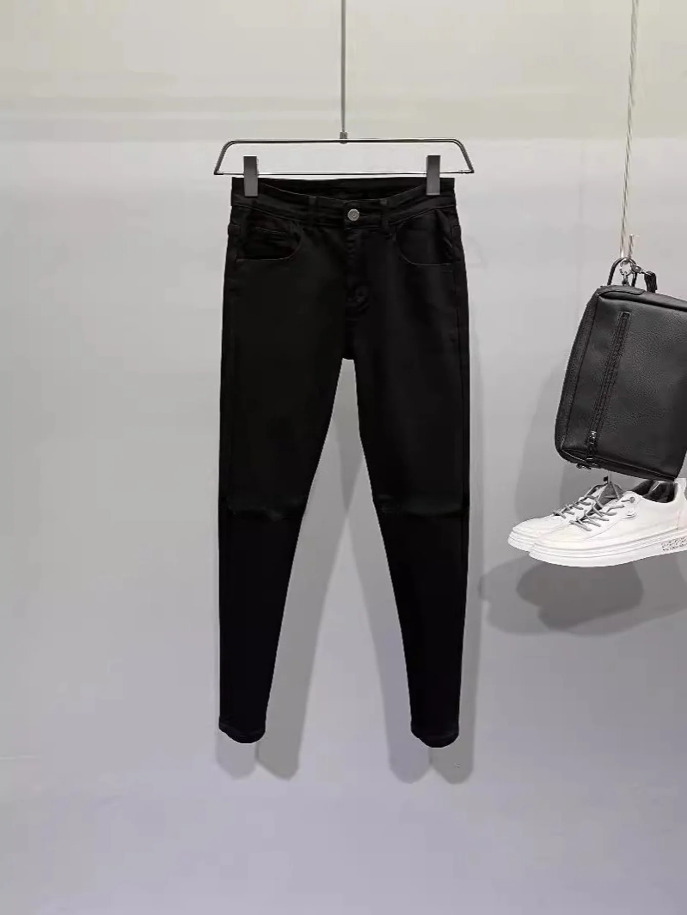 

Мужские хлопковые джинсы прямого кроя, мужские джинсы прямого кроя с эластаном