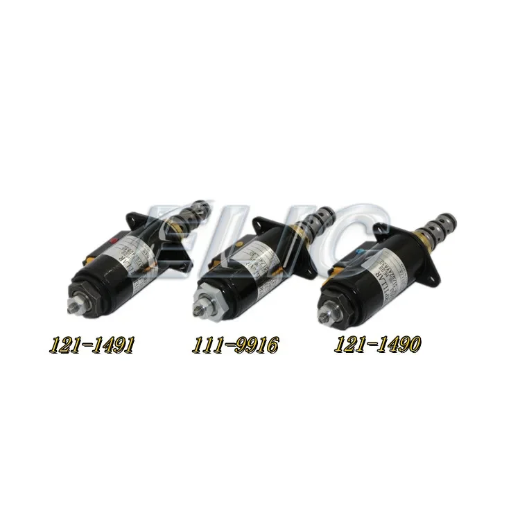 

ELIC E330D E336D E349D 111-9916 121-1491 121-1490 Excavator Solenoid Valve 2254558 225-4558 457-9878 171-0028 335-0376 323-7894