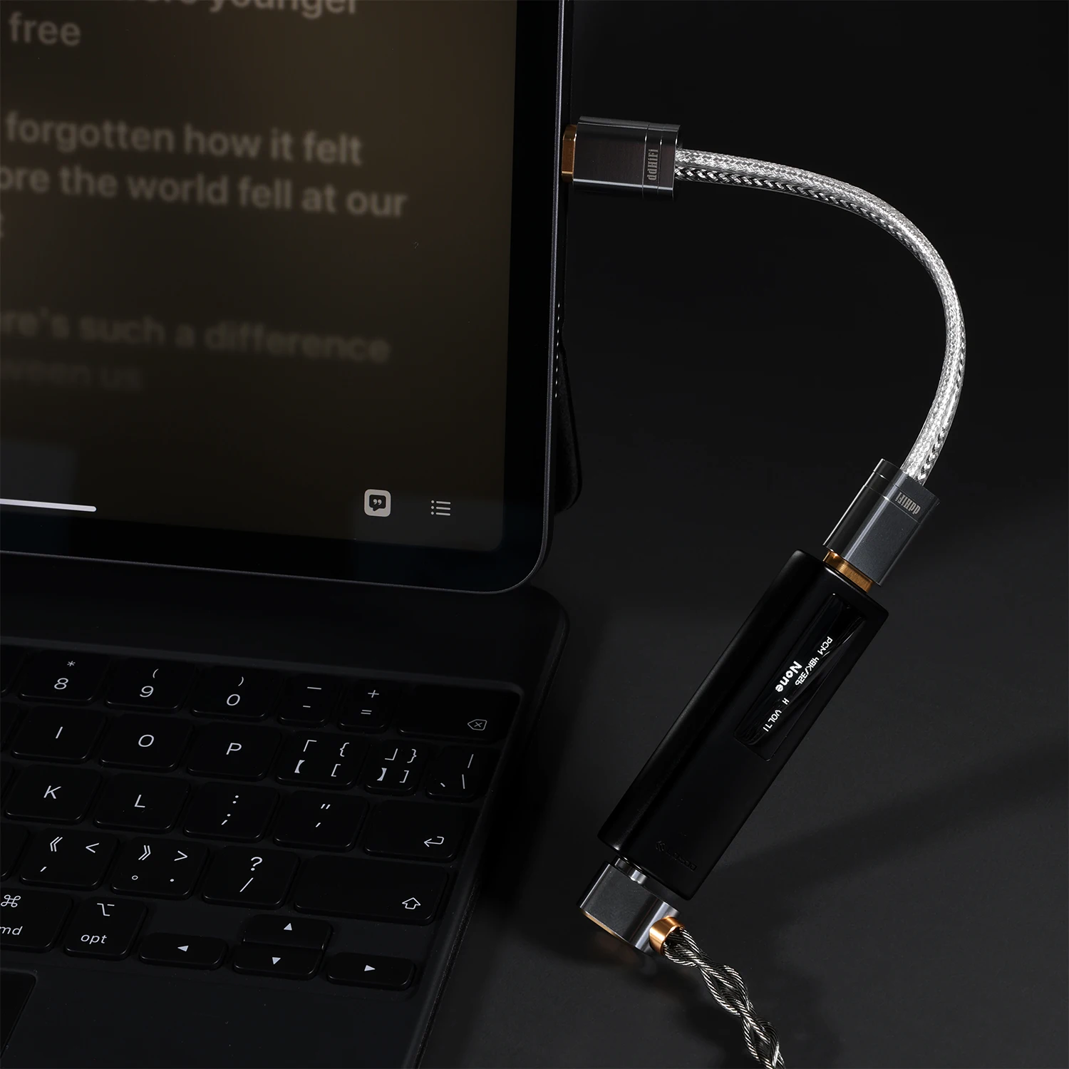 DD ddHiFi All-New TC09S TypeC to TypeC OTG Data Cable with Double Shielded Structure and Noticeable Sound Quality Improvement