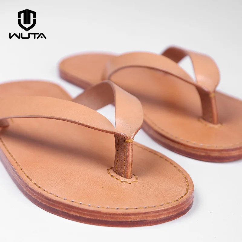 WUTA 726 Kraft Paper Template for DIY Men Flops Unisex Slipper Leather Set Craft Pattern Model