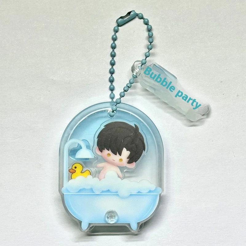 Love And Deepspace Peripheral Bubble Party Xavier Zayne Rafayel Sylus Caleb Cosplay Acrylic Rocking Fun Pendant Fan-Made Merch