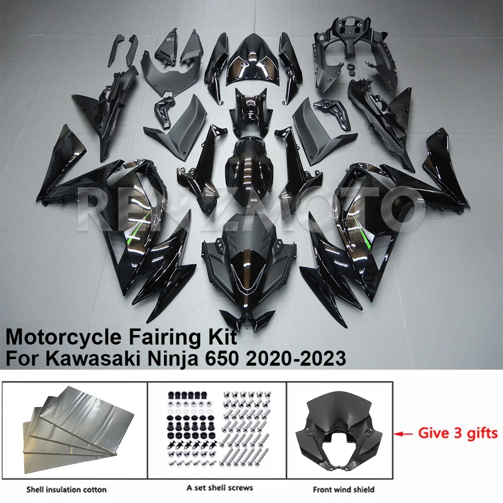 For KAWASAKI Ninja 650 2020-2023 Fairing R/Z KN6505 Motorcycle Set Body Kit Decoration Plastic Guard Plate Accessories Shell