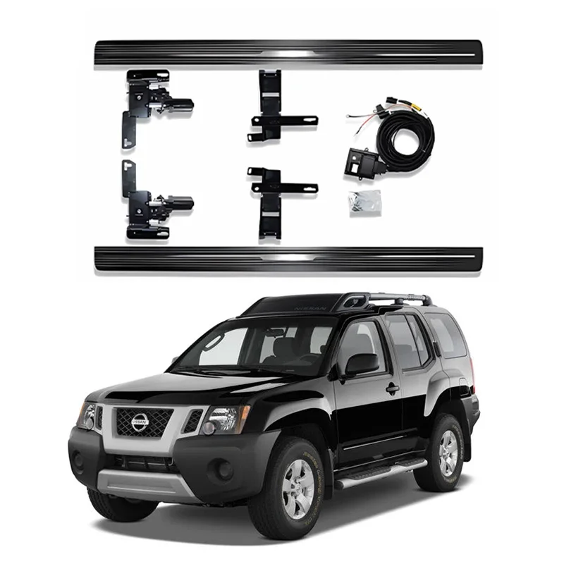 Wholesale Car Accessories Automatic Power Running Board Folding Electric Side Step Aluminum Foot Bars For Nissan Xterra 2015