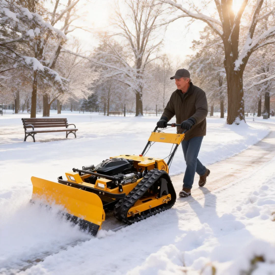 

Customized Anti-slip Long-distance Remote Control Lawn Mower-Practical Equipment for Large area Lawn Snow Removal Grass Cutting