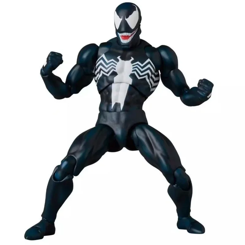 100% Original Medicom Toy MAFEX 088 Venom Comic Ver. Version PVC Action Doll Collectible Anime Figure Model Toys Gifts