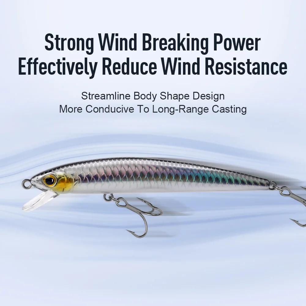 KINGDOM SP Shadow Suspending Minnow Artificial Fishing Lure 6.5g 9g 14g 14.2g Jerkbait Wobblers Bass Pike Swimbait Fishing Lures